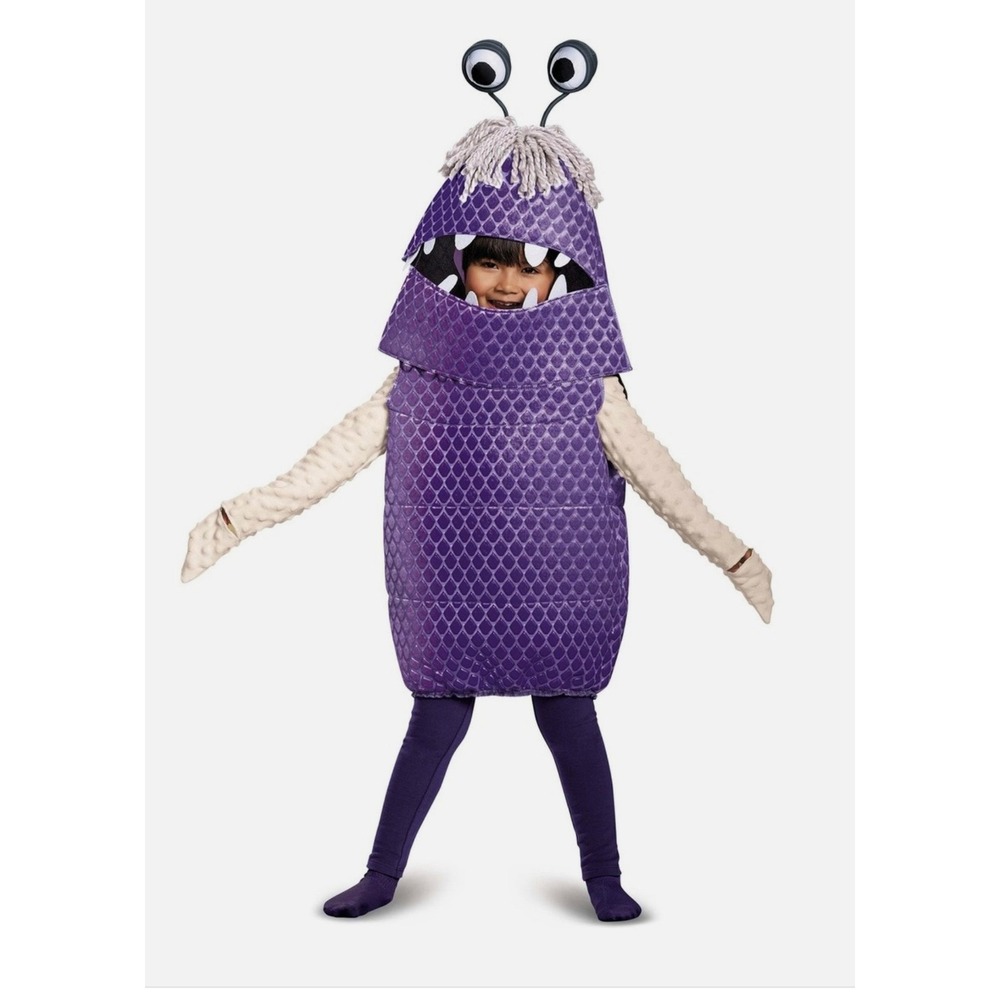 Disney Monsters Inc Boo Deluxe Toddler Costume Disguise Kids Size 4-6X New